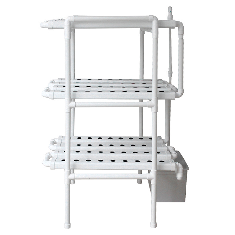 Hydroponic Nft Channel - نظام زراعة مائية مع 108 فتحات،