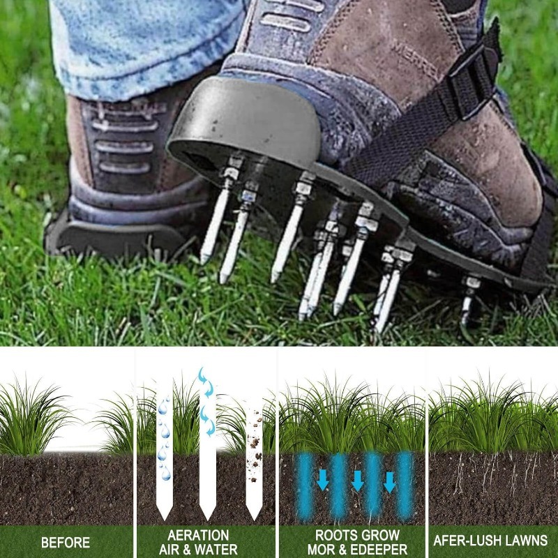 أحذية المشي للأظافر في الحديقة - مراجعة Farming Agriculture Tools وسعره