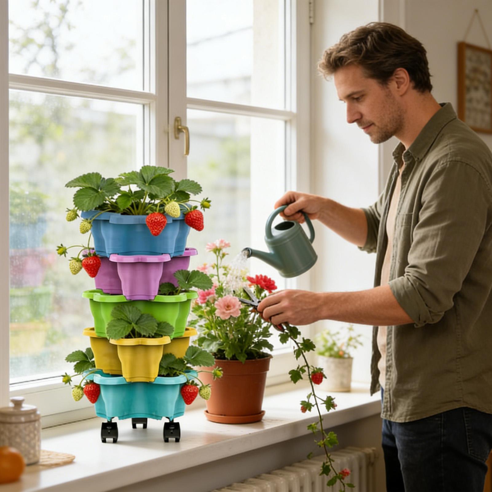 برج زراعة عمودي متعدد الطبقات  - مراجعة Agriculture Vertical Farming وسعره
